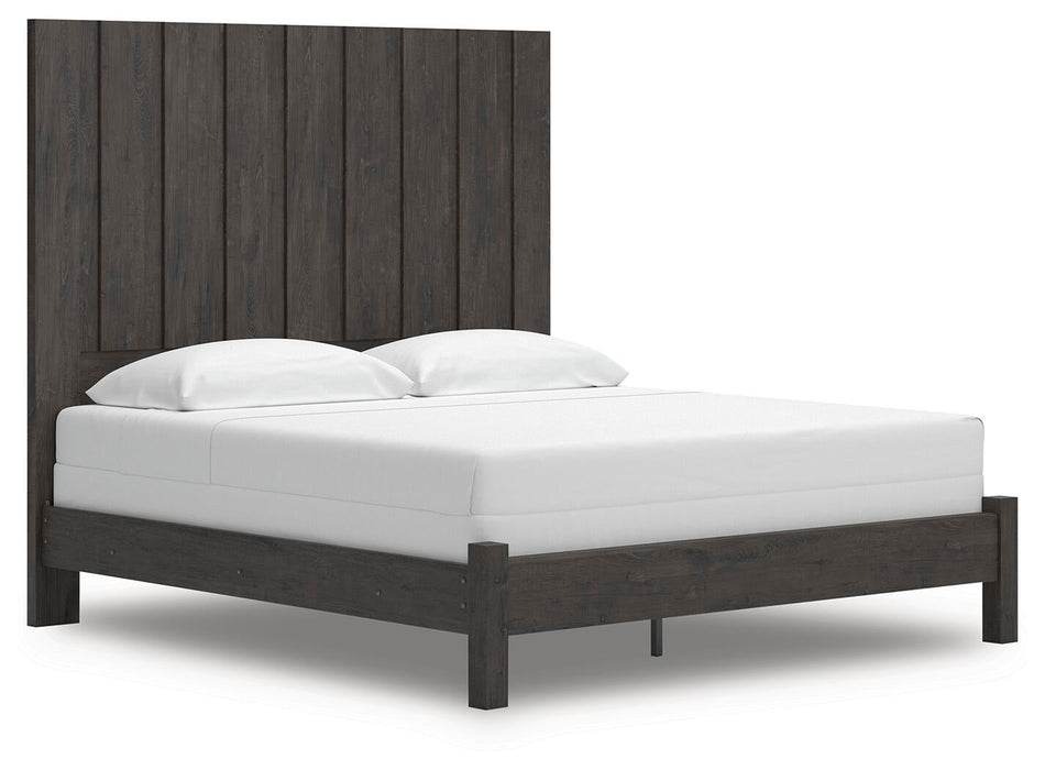Parlayon King Panel Bed, Dresser, Mirror and Nightstand - alternate view 8