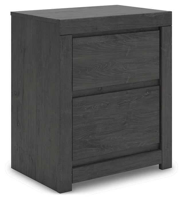 Parlayon King Panel Bed, Dresser, Mirror, Chest and Nightstand - alternate view 19