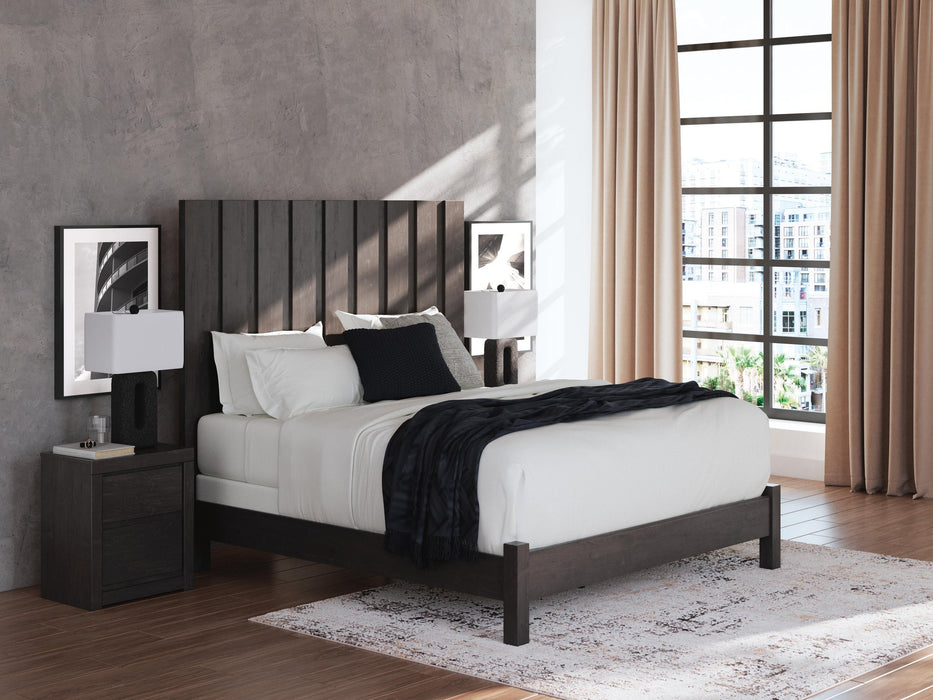 Parlayon King Panel Bed, Dresser, Mirror, Chest and Nightstand - alternate view 27