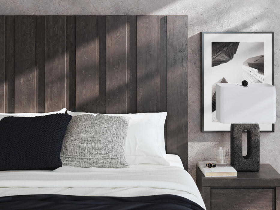 Parlayon King Panel Bed, Dresser, Mirror, Chest and Nightstand - alternate view 28