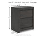 Parlayon Queen Panel Storage Bed, Dresser, Mirror and Nightstand - alternate view 24