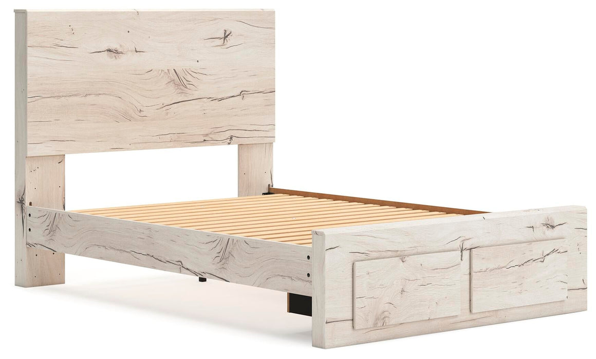 Lawroy Full Panel Storage Bed, Dresser, Mirror and Nightstand - alternate view 12