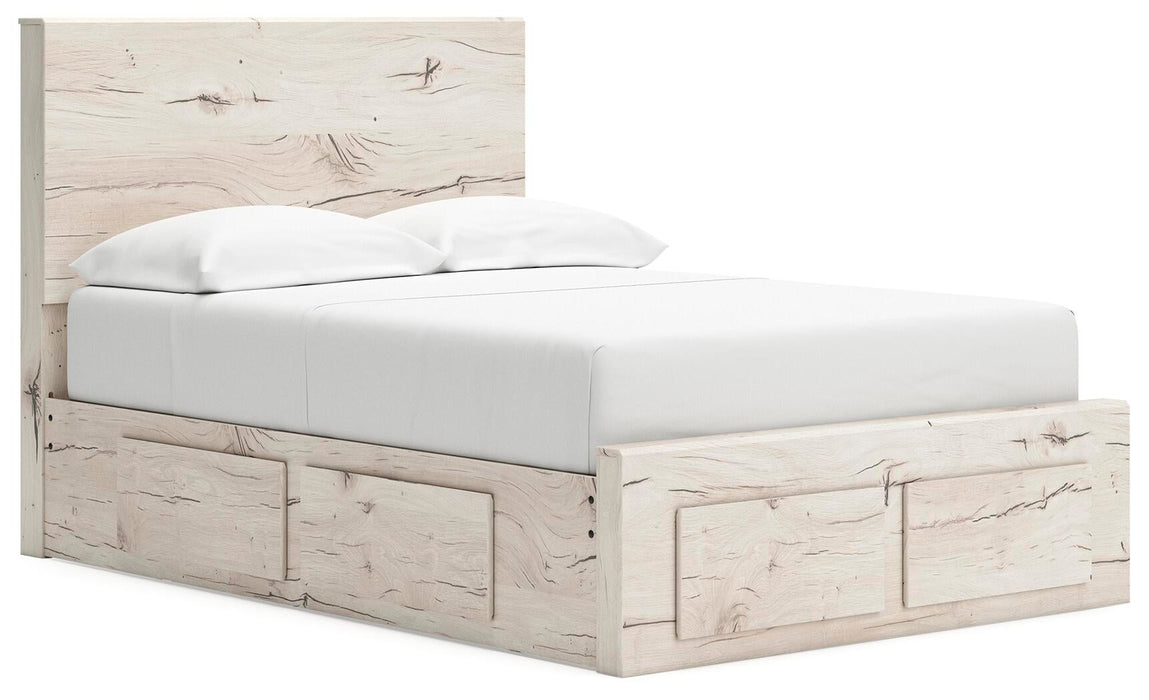 Lawroy Full Panel Storage Bed, Dresser and Mirror - alternate view 7