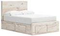 Lawroy Full Panel Storage Bed, Dresser, Mirror and Nightstand - alternate view 8