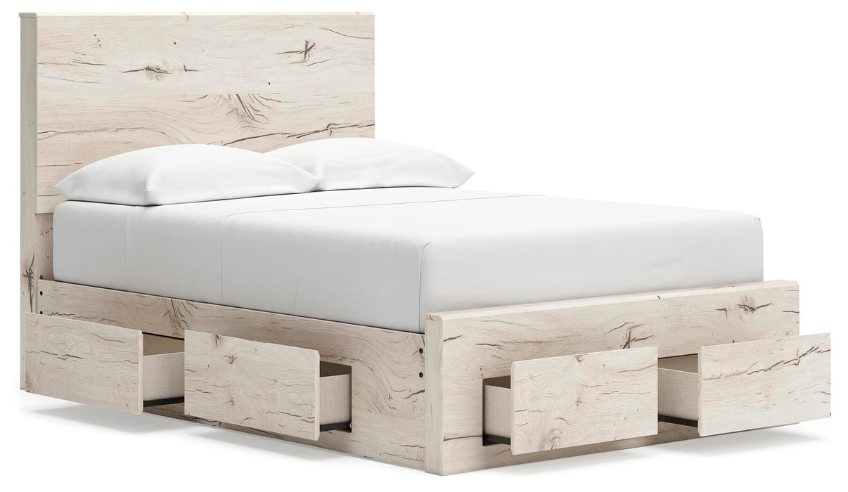 Lawroy Full Panel Storage Bed, Dresser, Mirror and Nightstand - alternate view 9