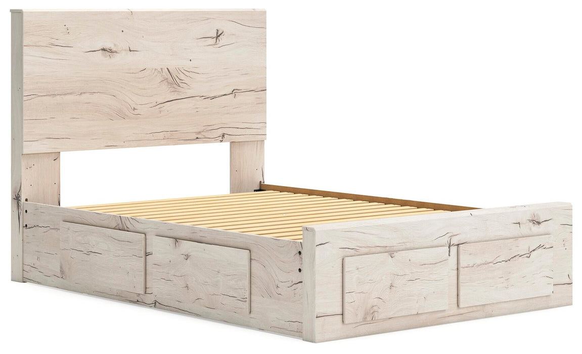 Lawroy Full Panel Storage Bed, Dresser, Mirror and Nightstand - alternate view 12