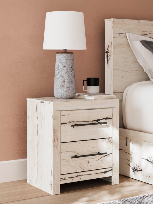 Lawroy Full Panel Storage Bed, Dresser, Mirror and Nightstand - alternate view 22