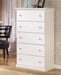 Bostwick Shoals King Panel Bed, Dresser, Mirror, Chest and Nightstand - alternate view 15