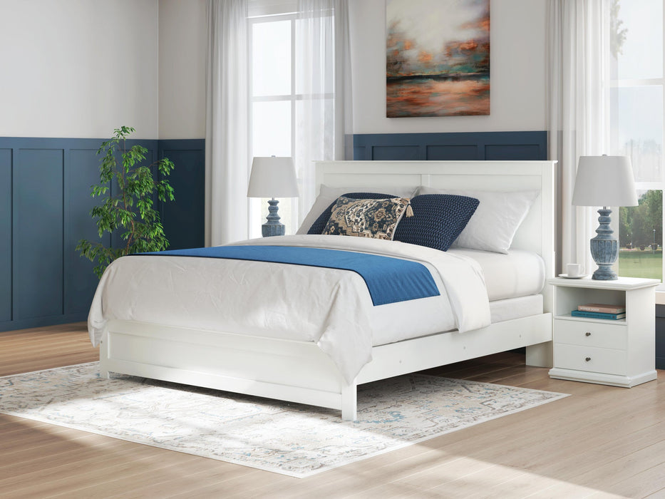 Bostwick Shoals King Panel Bed, Dresser, Mirror, Chest and Nightstand - alternate view 17