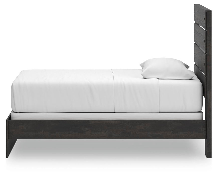 Delmorta Twin Panel Bed, Dresser and Mirror - alternate view 17
