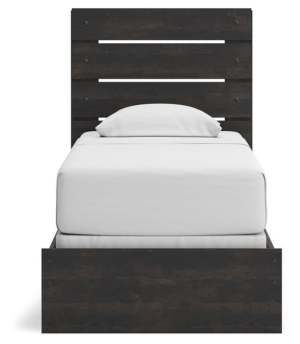 Delmorta Twin Panel Bed, Dresser, Mirror, Chest and Nightstand - alternate view 13