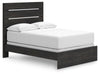 Delmorta Full Panel Bed, Dresser, Mirror and Nightstand - alternate view 8