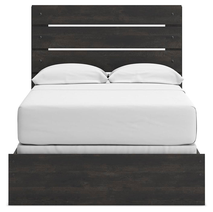 Delmorta Full Panel Bed, Dresser, Mirror, Chest and Nightstand - alternate view 13