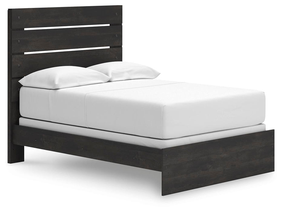 Delmorta Full Panel Bed, Dresser, Mirror, Chest and Nightstand - alternate view 14