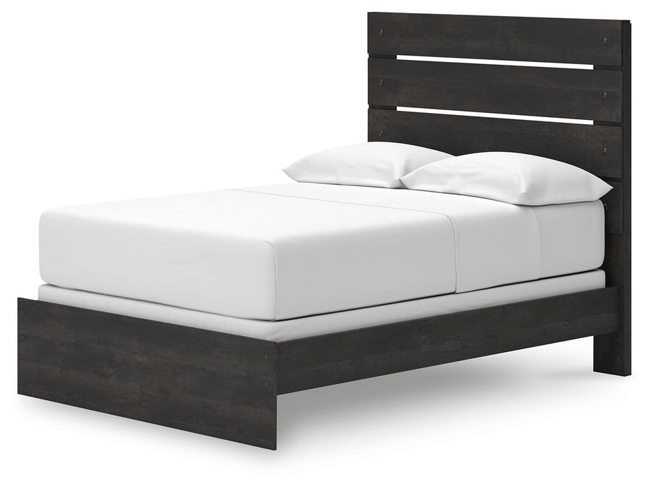 Delmorta Full Panel Bed, Dresser, Mirror, Chest and Nightstand - alternate view 16