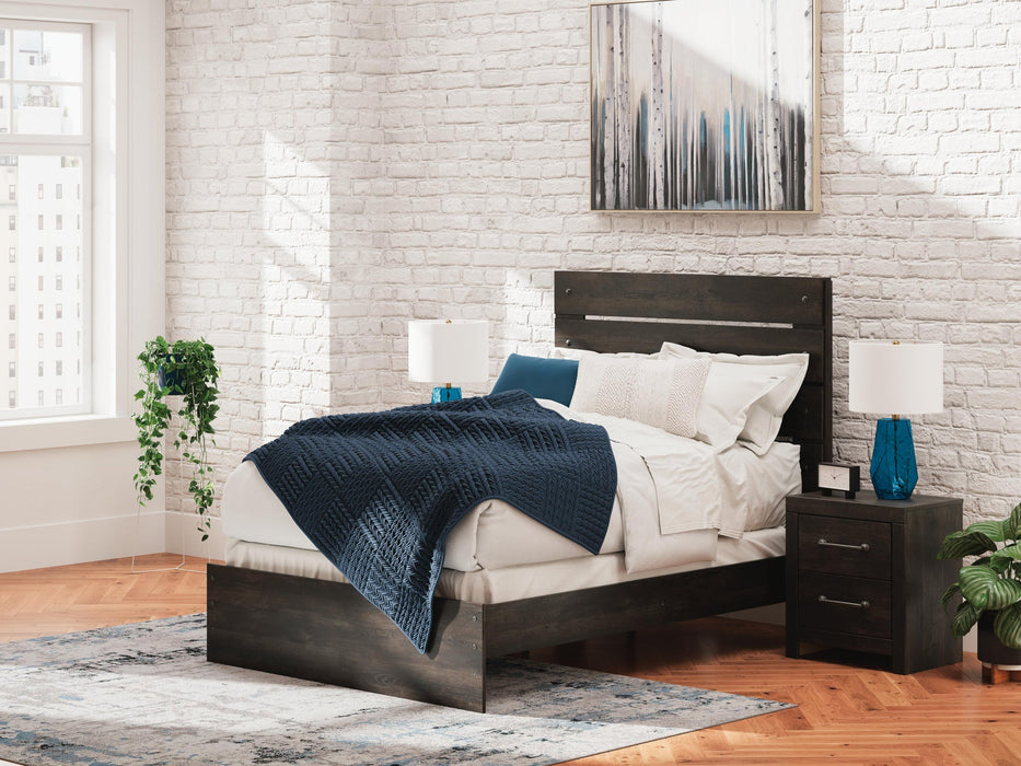 Delmorta Full Panel Bed, Dresser, Mirror, Chest and Nightstand - alternate view 28