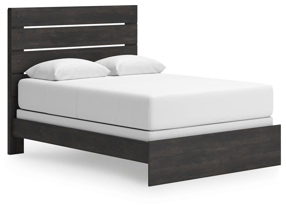 Delmorta Queen Panel Bed, Dresser, Mirror, Chest and Nightstand - alternate view 14