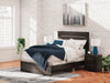 Delmorta Queen Panel Bed, Dresser, Mirror, Chest and Nightstand - alternate view 28