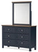 Landocken Twin Panel Headboard, Dresser, Mirror and Nightstand - alternate view 6