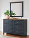 Landocken Twin Panel Headboard, Dresser, Mirror and Nightstand - alternate view 15