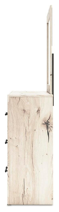 Lawroy Full Panel Headboard, Dresser and Mirror - alternate view 12