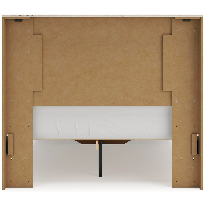 Lawroy Full Panel Headboard, Dresser, Mirror, Chest and Nightstand - alternate view 14