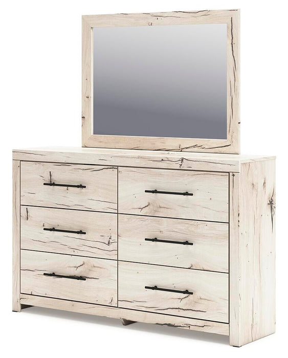 Lawroy Queen Panel Headboard, Dresser, Mirror and Nightstand - alternate view 6