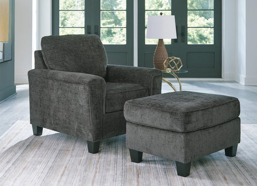 Erinslane Chair and Ottoman - alternate view 2