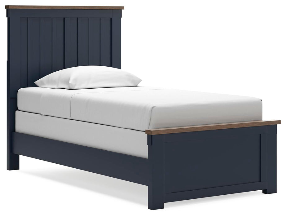Landocken Twin Panel Bed, Dresser, Mirror and Nightstand - alternate view 7