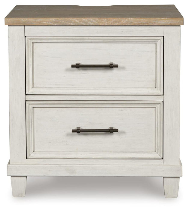 Shaybrock Queen Panel Bed, Dresser, Mirror, Chest and Nightstand - alternate view 8