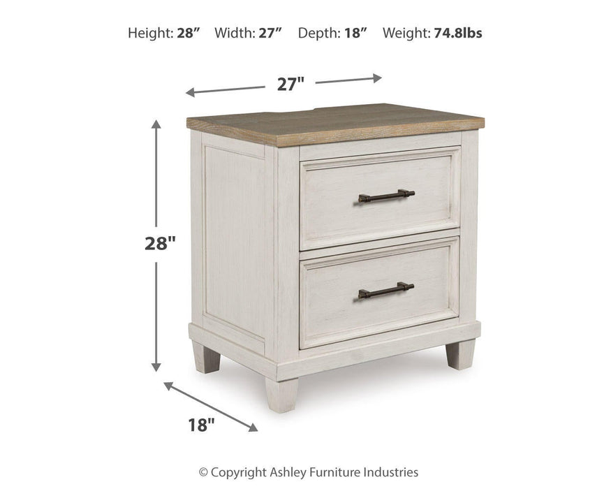 Shaybrock Queen Panel Bed, Dresser, Mirror, Chest and Nightstand - alternate view 17