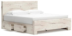 Lawroy King Panel Bed with Storage, Dresser, Mirror, Chest and Nightstand - alternate view 14