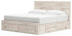 Lawroy King Panel Storage Bed, Dresser and Mirror - alternate view 11