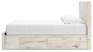 Lawroy King Panel Storage Bed, Dresser and Mirror - alternate view 16