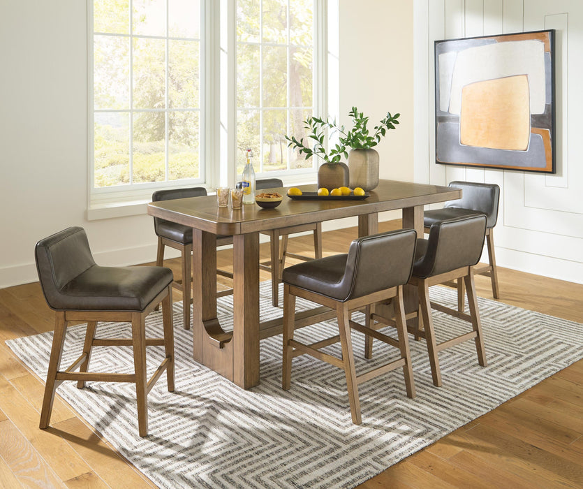 Cabalynn Counter Height Dining Table and 6 Barstools - alternate view 2