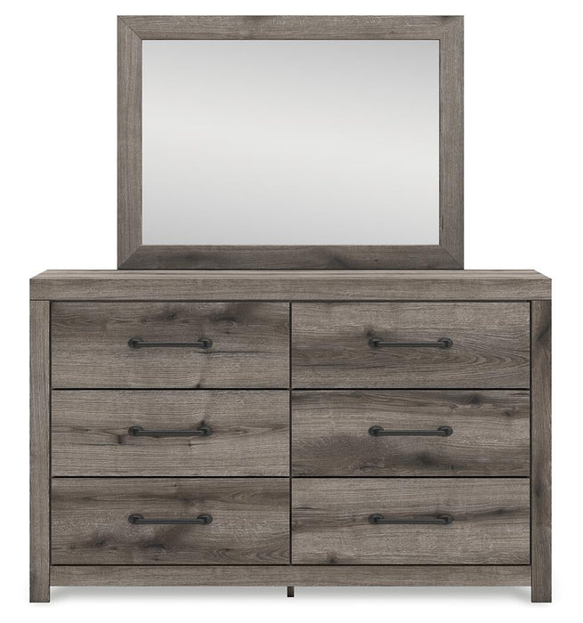 Urbanoore King Panel Bed, Dresser and Mirror - alternate view 2
