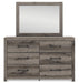Urbanoore King Panel Bed, Dresser and Mirror - alternate view 2