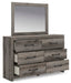 Urbanoore King Panel Bed, Dresser and Mirror - alternate view 4