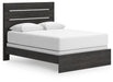 Delmorta Queen Panel Bed, Dresser and Mirror - alternate view 8