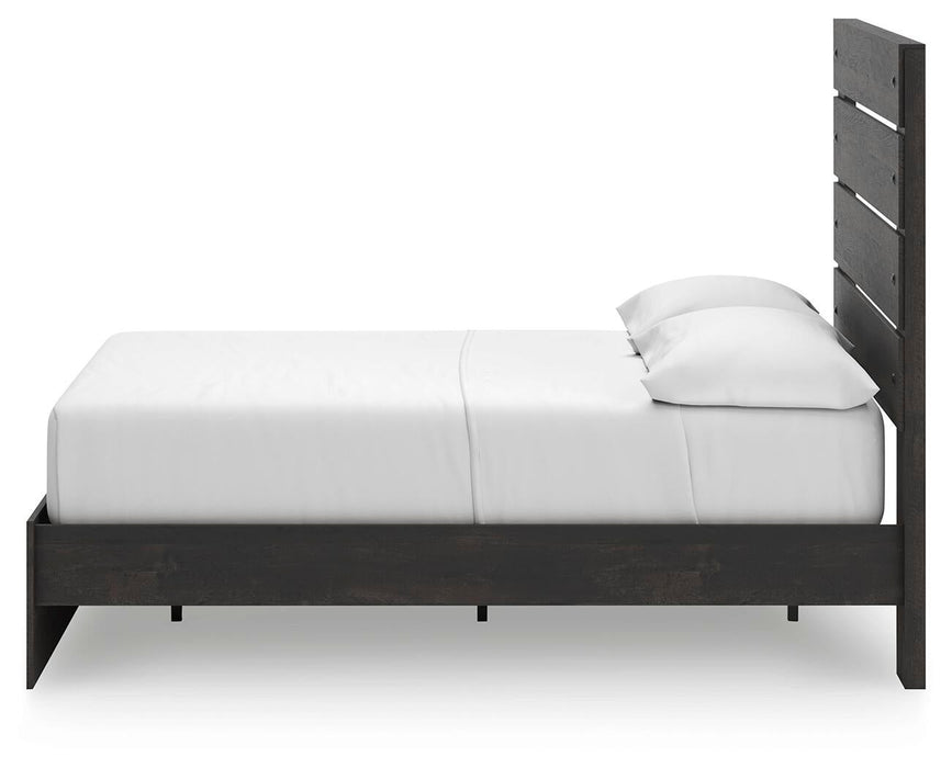 Delmorta Full Panel Storage Bed, Dresser and Mirror - alternate view 18