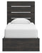 Delmorta Twin Panel Storage Bed, Dresser and Mirror - alternate view 7