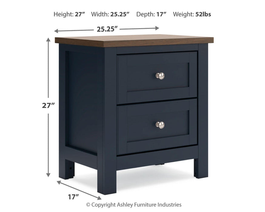 Landocken Queen Panel Headboard, Dresser, Mirror and Nightstand - alternate view 19
