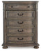 Ardenfield California King Upholstered Sleigh Bed, Dresser, Mirror, Chest and Nightstand - alternate view 4