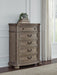 Ardenfield California King Upholstered Sleigh Bed, Dresser, Mirror, Chest and Nightstand - alternate view 13