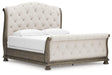 Ardenfield California King Upholstered Sleigh Bed, Dresser, Mirror, Chest and Nightstand - alternate view 7