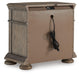 Ardenfield King Upholstered Sleigh Bed, Dresser, Mirror and Nightstand - alternate view 9