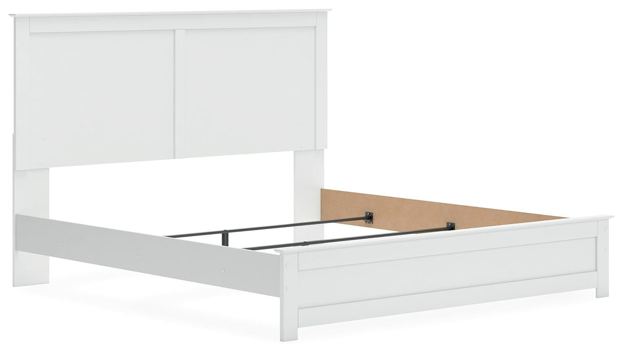 Bostwick Shoals King Panel Bed, Dresser and Mirror - alternate view 9
