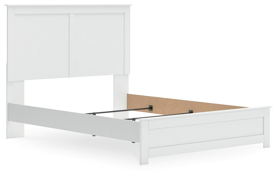 Bostwick Shoals Queen Panel Bed, Dresser, Mirror and Nightstand - alternate view 9