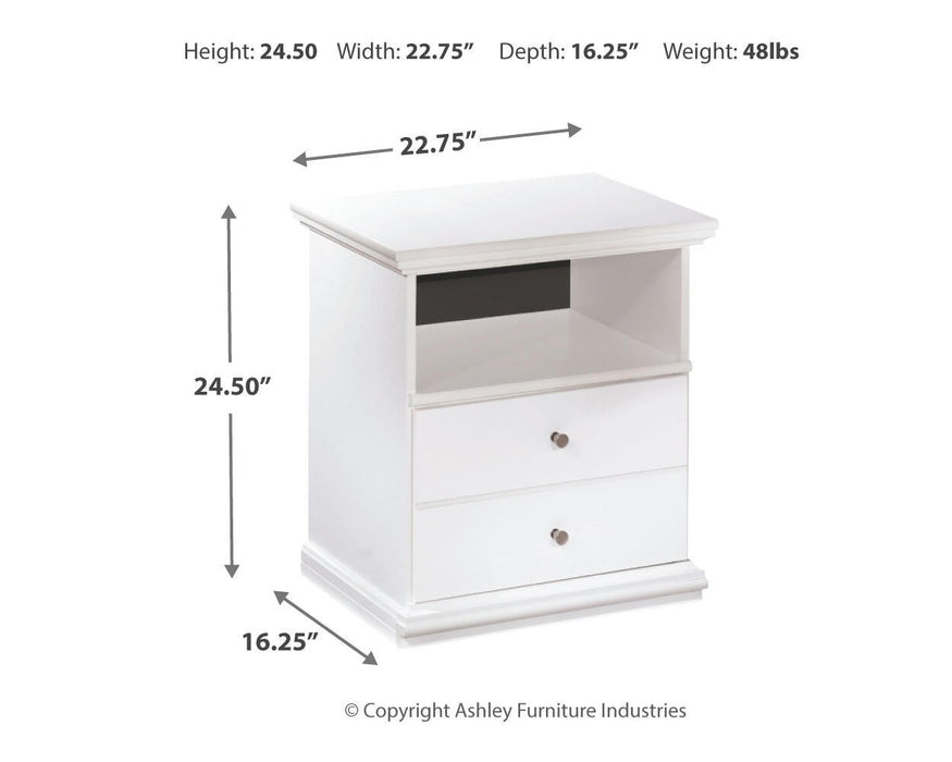 Bostwick Shoals Queen Panel Bed, Dresser, Mirror and Nightstand - alternate view 17