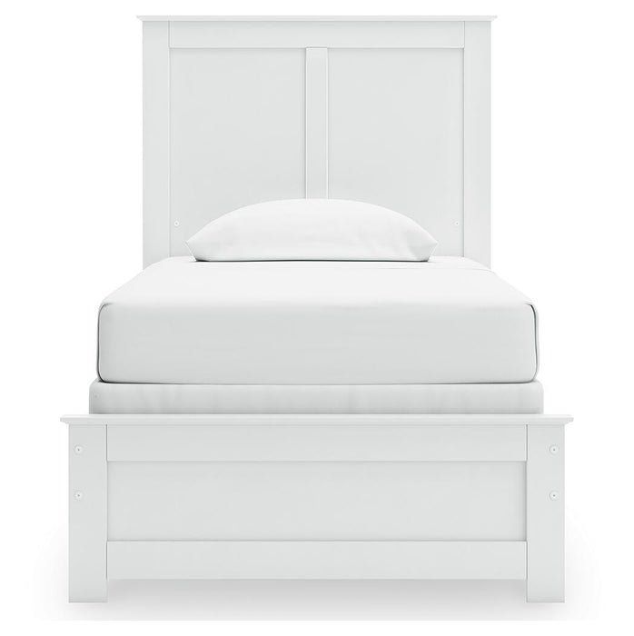 Bostwick Shoals Twin Panel Bed, Dresser, Mirror, Chest and Nightstand - alternate view 2